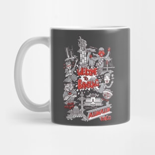 welcome to bandung city illustration Mug